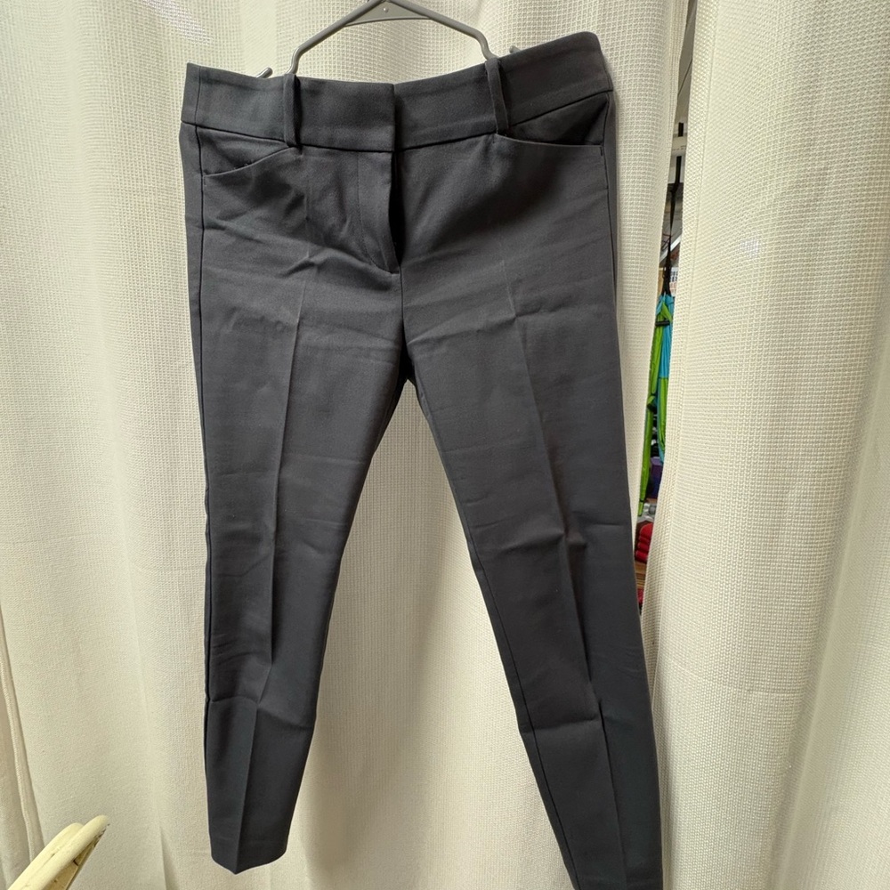 LOFT Petite Charcoal Trousers